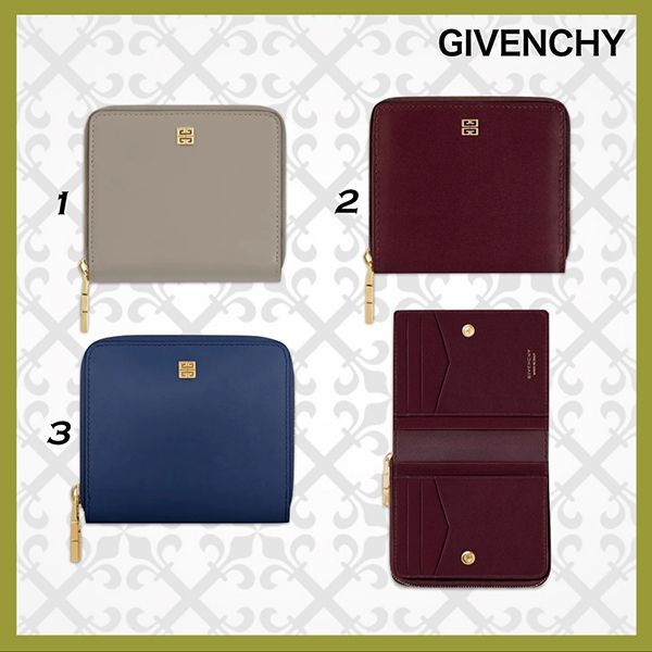 【訳あり特価】ジバンシィ 4G レザーボックス ジップ付き 財布 偽物 3色 BB60K2B15T-099