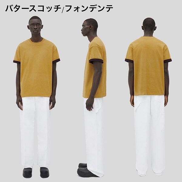 【VIPセールで入荷！】ボッテガ ヴェネタ 2トーンカラー コットン Tシャツ 偽物 9色 661788V16E09056