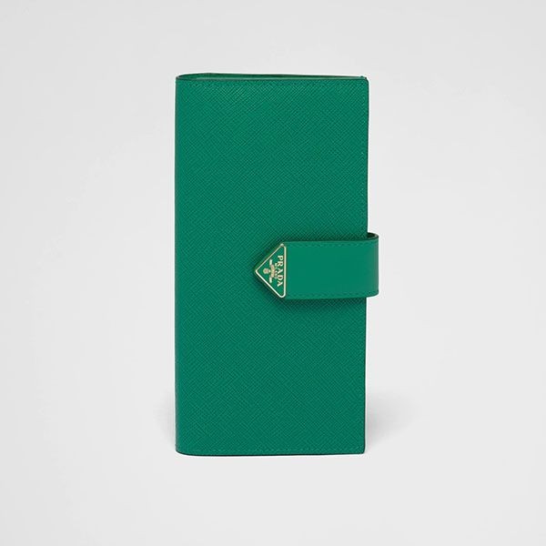 プラダ 偽物 サフィアーノxスムースレザー 財布 9色 1MV025_2DYG_F0002