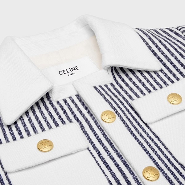 お洒落で可愛いセリーヌ ウール クロップド チェルシー ジャケット コピー 2V84O063V.01NQ