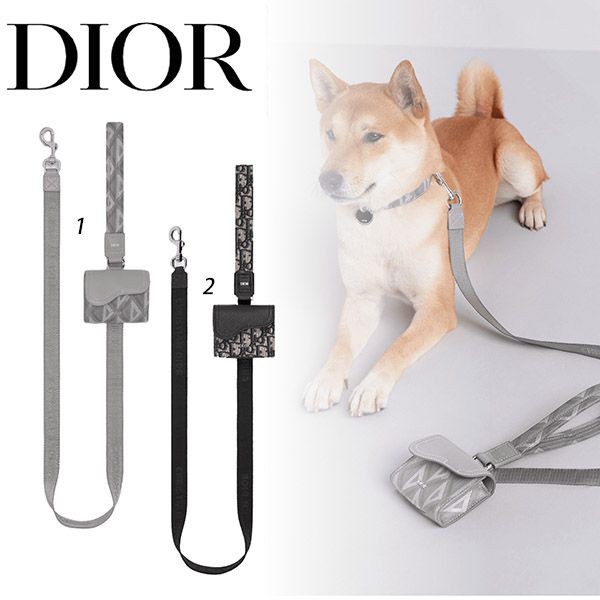 超入手困難ディオール ペットリーシュ ジャカード CD Diamond キャンバス 2色 4602RUYKY_H27E