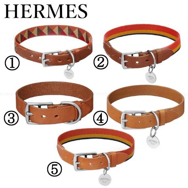エルメス犬 首輪 ブランドコピー ワンちゃん ロカバール★5色 H068626CJ21L