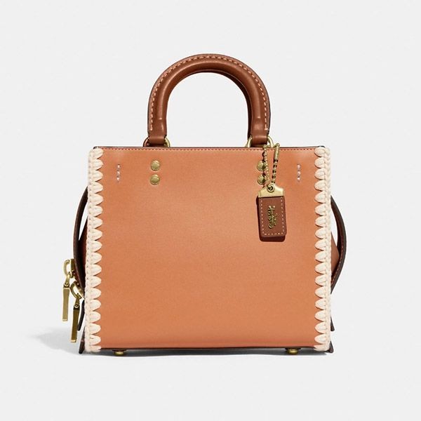 上品高見え■コーチ ローグ 20 クロシェ トートバッグ コピー 2色 CJ636