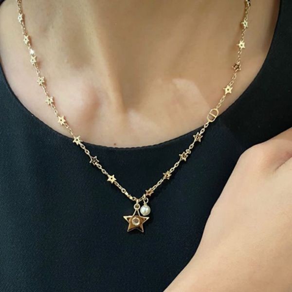 入手困難ディオール STAR ネックレス コピー パール N2215WOMPL_D301