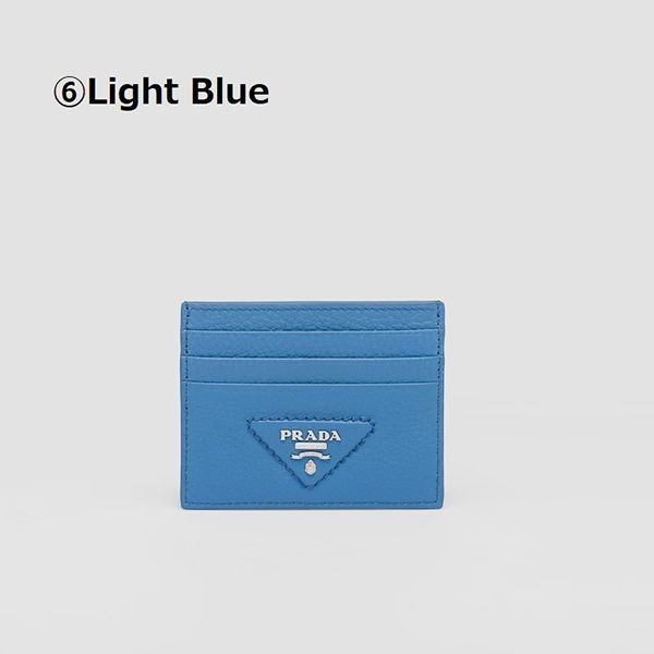 完売色あり!【プラダ】レザーカードホルダー 偽物 全6色 1MC025_2BBE