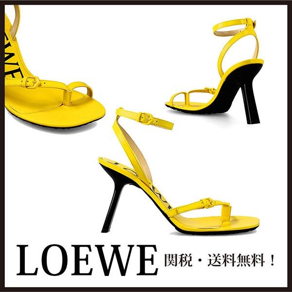 トレンドの最前線☆ロエベ ペタル スティレット サンダル L814465X58