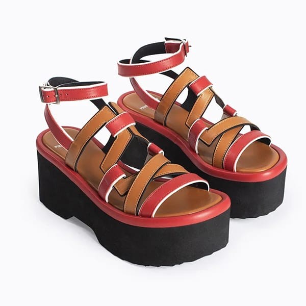 最新でオシャレピエールアルディー コピー KALLISTE マキシプラットフォームサンダル 3色