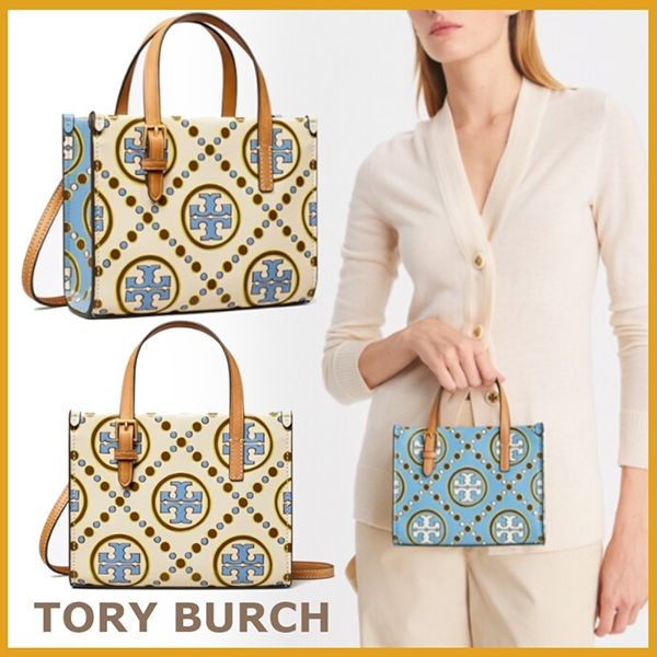 人気急上昇トリーバーチ コピー ミニスクエアトートバッグ 146257