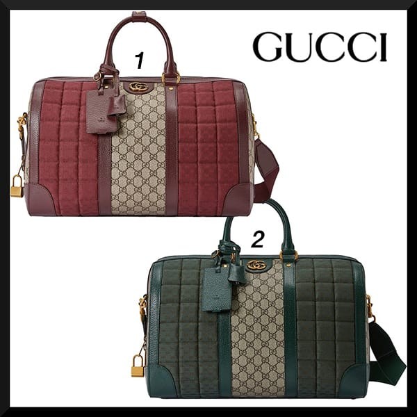 グッチ ミニ GGキャンバス スモール ダッフルバッグ 偽物 2色 724642FAB9Y6042