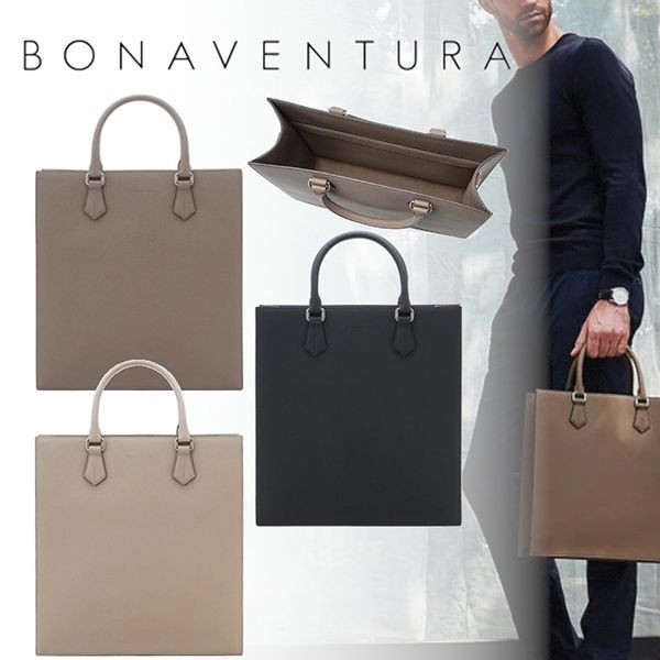 話題国内完売【ボナベンチュラ】トートバッグ 偽物 無地 シンプル