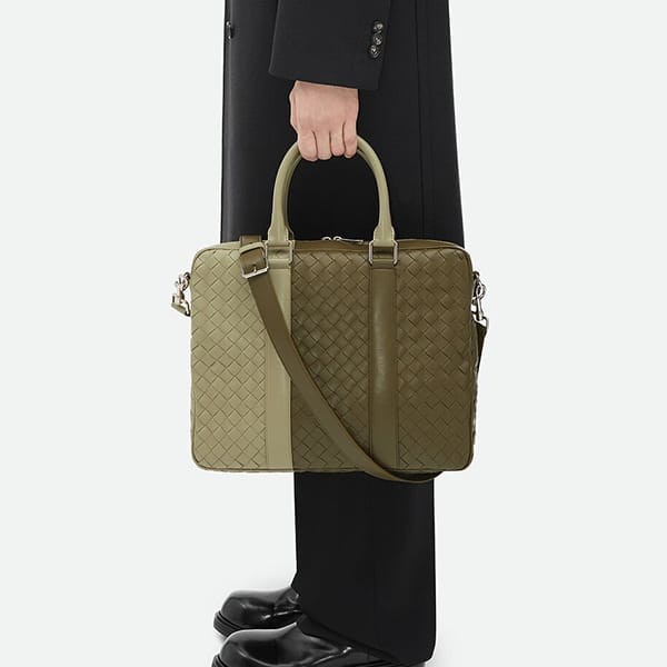 【奇跡の再入荷!即発送】ボッテガ ヴェネタ コピー ラージ イントレチャート ブリーフケース 全2色 755128V3AF12059