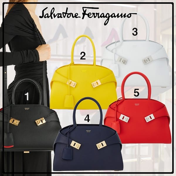 人気急上昇フェラガモ Hug ハンドバッグ 偽物 スモール 5色 215608 766759