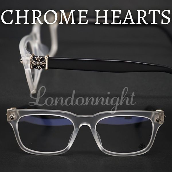 【ブティック】クロムハーツ メガネ コピー VAGILANTE MCRYS-MBK
