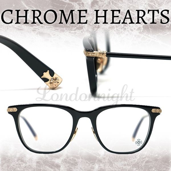 ナチュラル可愛い☆クロムハーツ DARLIN BK-18KGP メガネ スーパーコピー