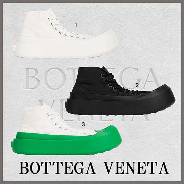 【手元に在庫有】ボッテガ ヴェネタ コピー ジャンボ スニーカー 3色 741358V2X509185