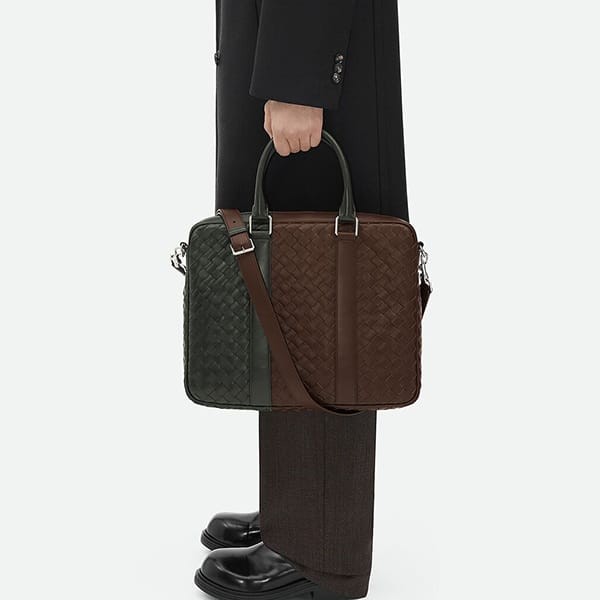 【奇跡の再入荷!即発送】ボッテガ ヴェネタ コピー ラージ イントレチャート ブリーフケース 全2色 755128V3AF12059