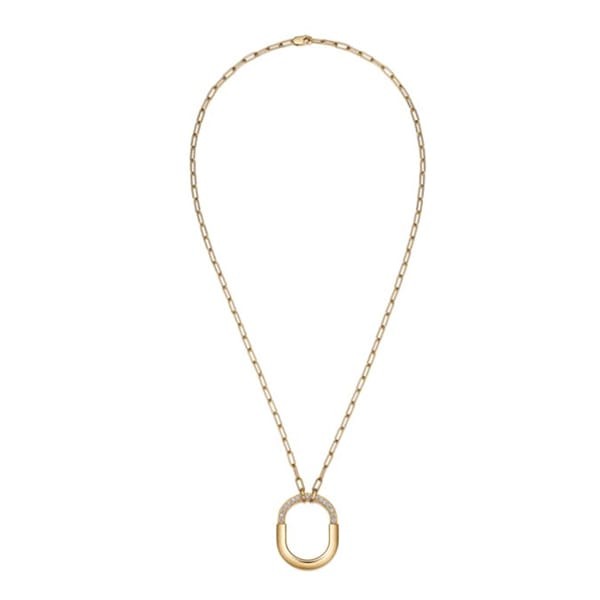 【山田涼介 愛用】 ティファニー ネックレス 偽物 ロック ペンダント（ミディアム）ダイヤモンドをセッティング 3色 72342143