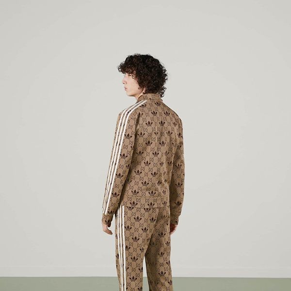 【アディダス x グッチ】GG トレフォイル ジップ ジャケット コピーgg09211