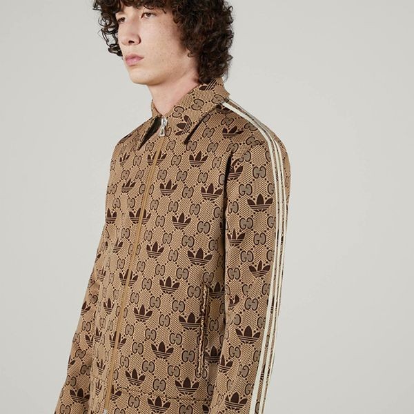 【アディダス x グッチ】GG トレフォイル ジップ ジャケット コピーgg09211