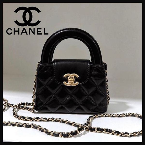 【ブティック】【シャネル 偽物】レトロな雰囲気キルティングハンドルバッグAP3435