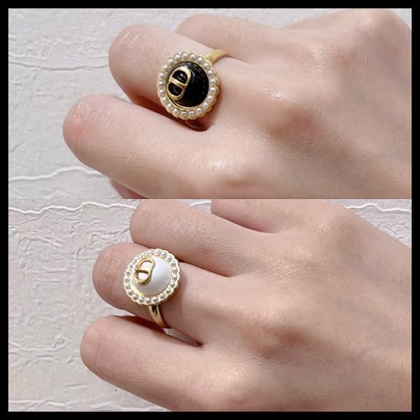 大人お洒落ディオール スーパーコピー PETIT CD リング 指輪 2色 R1404WOMVE_D307