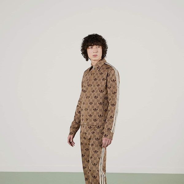 【アディダス x グッチ】GG トレフォイル ジップ ジャケット コピーgg09211