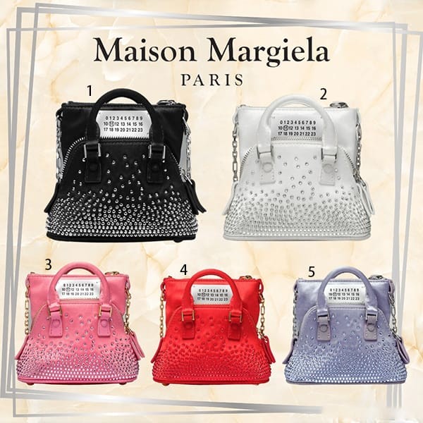 【新デザイン】メゾンマルジェラ コピー 5AC Cinema Inferno ベビーバッグ 5色 SB2WG0006P5601T1008