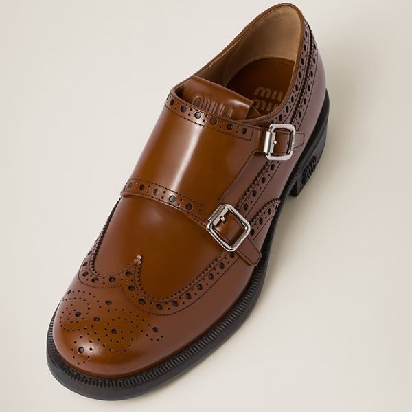 [ミュウミュウ] Churchs ローファー 偽物 5E039E055