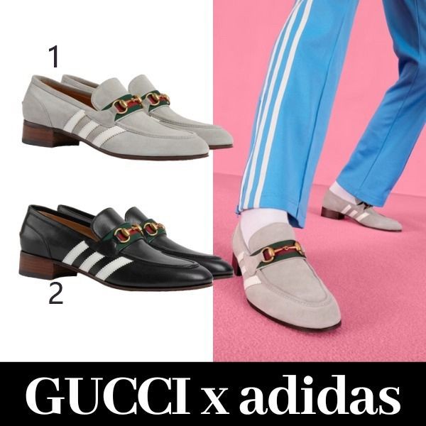 目玉商品！アディダス x グッチ メンズ ローファー コピー買付702283 1DPM0