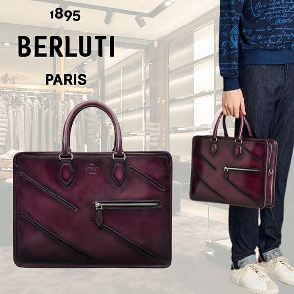 大人気!!新色!!ベルルッティ コピー アン ジュール レザー ブリーフケース 1_JOUR_NEO-V85