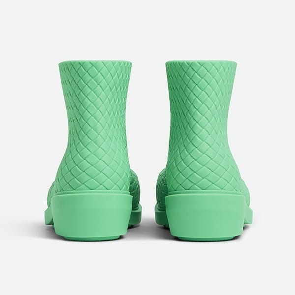 ボッテガ ヴェネタ 偽物 Fireman ラバー アンクルブーツ 全3色 764422V3OE01000