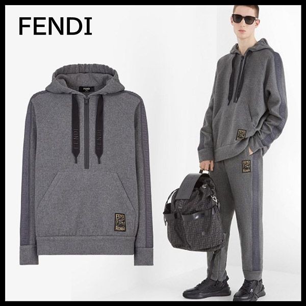注目!フェンディ ジップアップ フーディー スーパーコピー FAF639