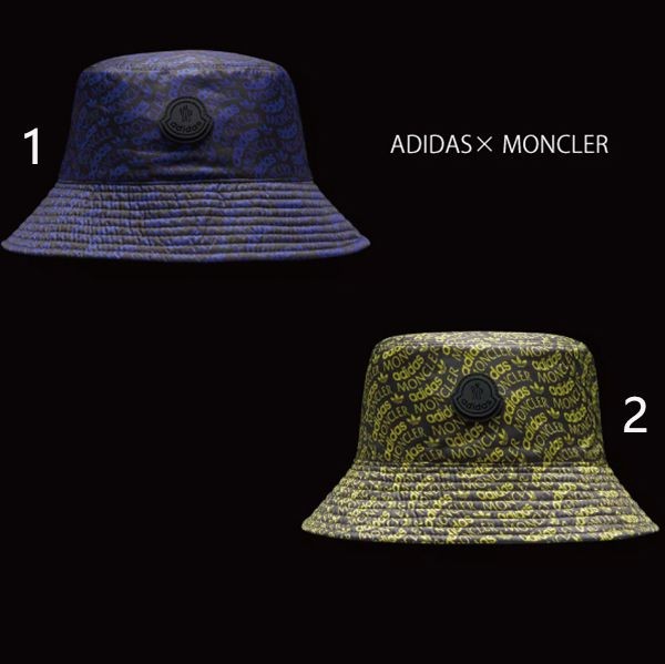 アディダス× モンクレール コラボ ハット 偽物ORIGINALS REVERSIBLE BUCKET HAT 10093
