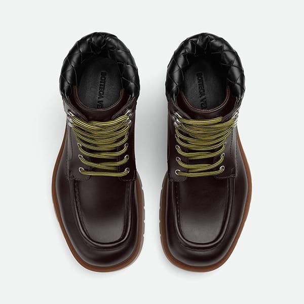 【ブティック】ボッテガ ヴェネタ ハドック レースアップ アンクルブーツ コピー2色 763713V2WT19013