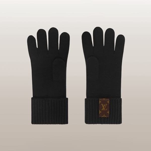 ☆超人気☆ルイヴィトン メダリオン ウール ロゴ 手袋 コピー 2色 M79254