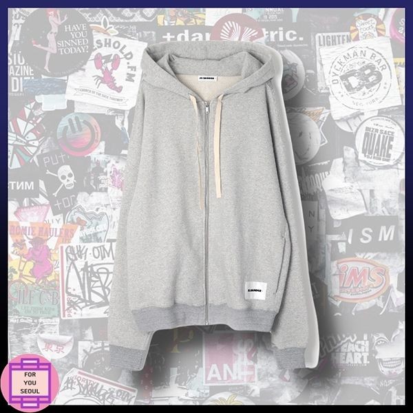 新色登場★★ジルサンダー★ロゴフードジップアップ 偽物js11041