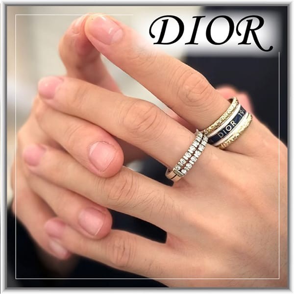 大人気!!新色ディオール BUFFALO リング 2点セット コピー R1978HOMMT_D355