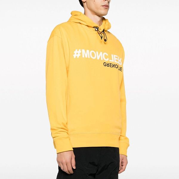 先取り！黒ダウンと◎モンクレール グルノーブル 偽物ロゴ パーカー フーディI20978G