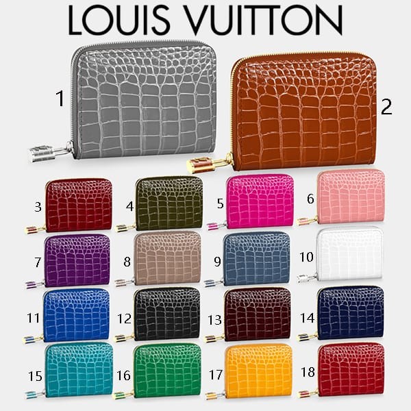 激安ルイヴィトン コピー ジッピー コインパース クロコダイル 財布 全色 N94325