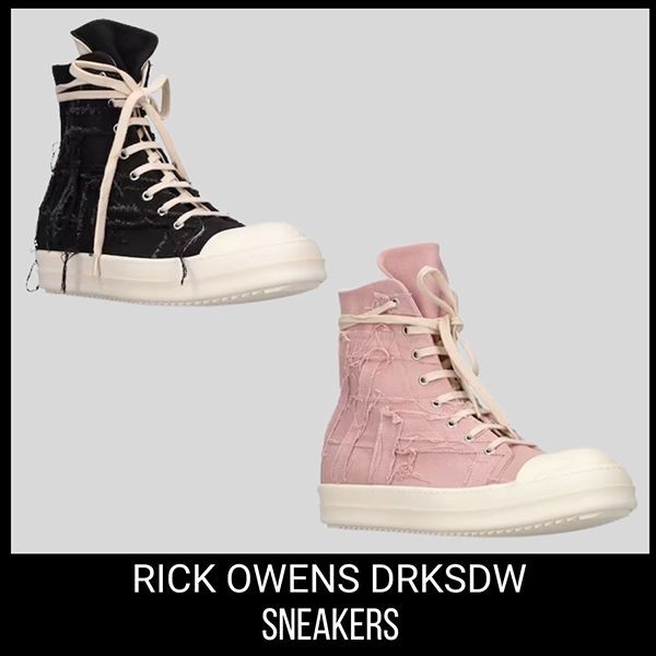 2024AW[リックオウエンス DRKSHDW] スニーカー コピー77I-IVI003