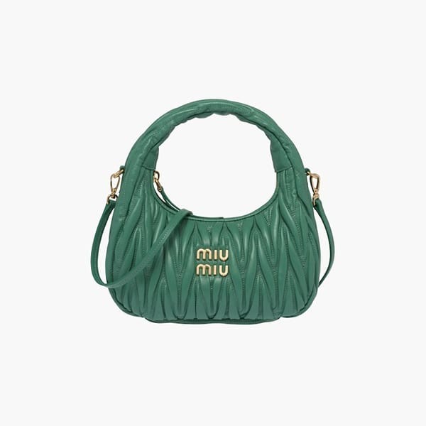 ミュウミュウ コピー Wander ミニホーボーバッグ 12色 5BC125 miu23231