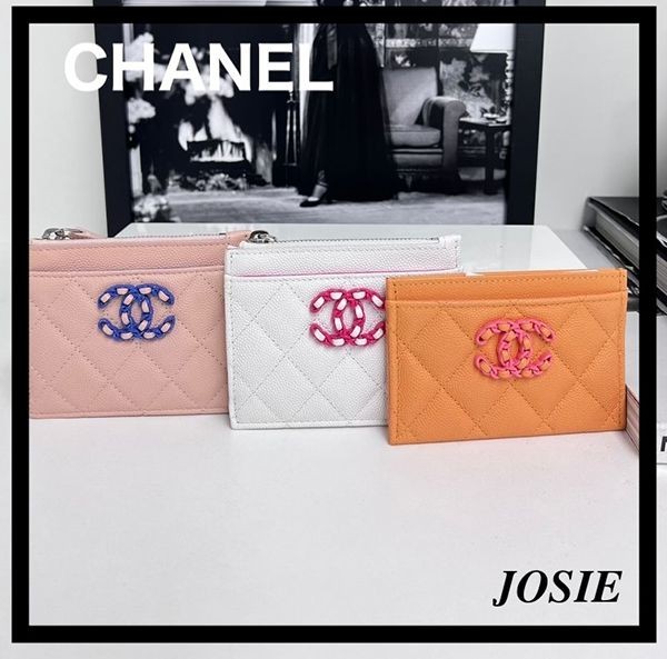 新作限定♪【シャネル】 クラシック カードホルダー 激安ポップカラー♪cc12063