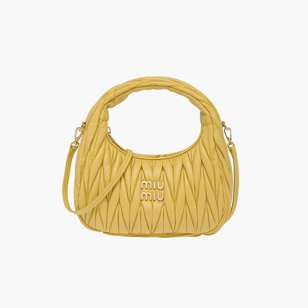 ミュウミュウ コピー Wander ミニホーボーバッグ 12色 5BC125 miu23231