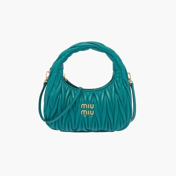 ミュウミュウ コピー Wander ミニホーボーバッグ 12色 5BC125 miu23231