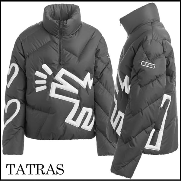 【限定品】TATRAS ×Keith Haring 偽物 PONSO ダウンジャケット MTKI23A4951
