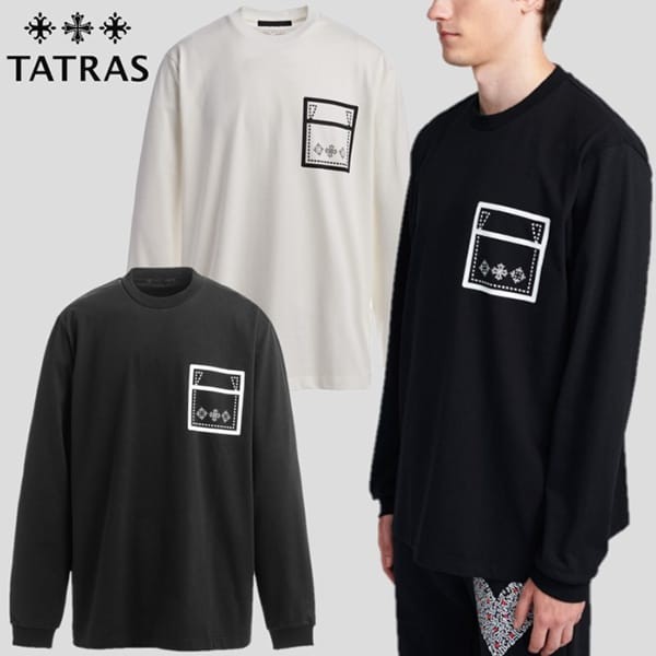 高級感溢れるTATRAS × Keith Haring スーパーコピー 限定コラボ SAGGIO ロングTシャツ 2色 MTKI25A8253