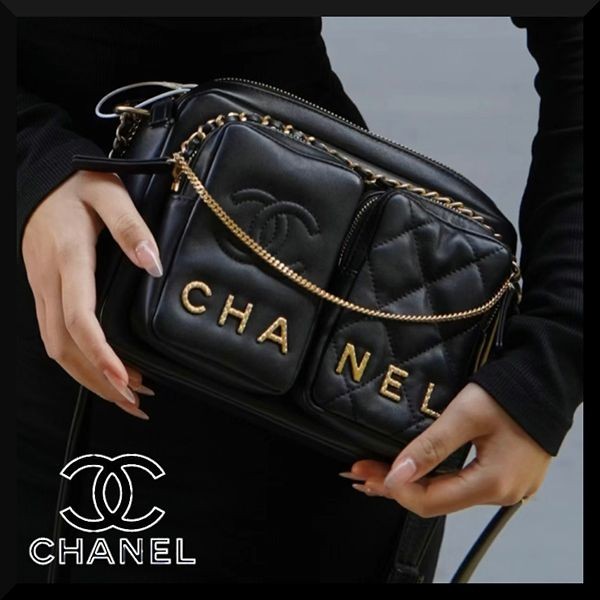 【シャネル】カメラケース カメラバッグ 偽物cc12225