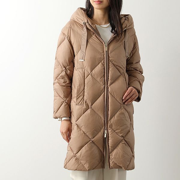 【即発】マックスマーラ ザ・キューブ ダウンコート 偽物TREFE フード付きma01113