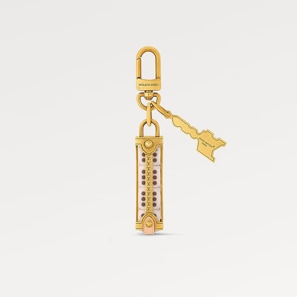 早い者勝ち♪ルイヴィトン LV サイコロ 偽物 バッグチャーム&キーホルダー M01750