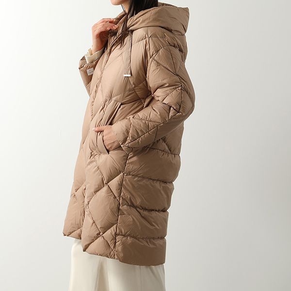 【即発】マックスマーラ ザ・キューブ ダウンコート 偽物TREFE フード付きma01113